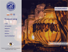 Tablet Screenshot of magma-znicz.pl